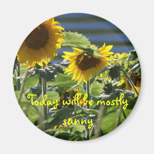 Zonnebloem Flair Magneet
