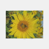 zonnebloem fleece deken (Voorkant (Horizontaal))