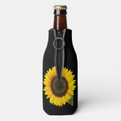 Zonnebloem Flesjeskoeler (Fles Achterkant)