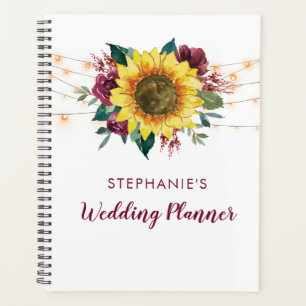 Zonnebloem Floral Lights Bruiloft Planner