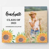 Zonnebloem Foto Afstuderen Keepomwille Fotoplaat (Voorkant)