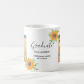 Zonnebloem Foto-Afstuderen Koffiemok (Center)