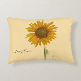 Zonnebloem foto kussen