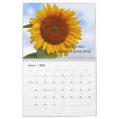 Zonnebloem Fotografie Zonnige quotes Kalender (Mar 2026)