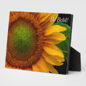 Zonnebloem Fotoplaat (Zijkant)