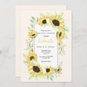 Zonnebloem Frame Kaart (Voorkant / Achterkant)