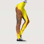 Zonnebloem Geel bruine Leggings (Rechts)