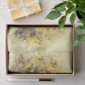  zonnebloem Geel gekleurd vignet Tissuepapier (Geschenk)