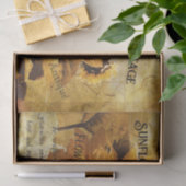 Zonnebloem Geel Schitterend Land Ephemeron Manuscr Tissuepapier (Geschenk)