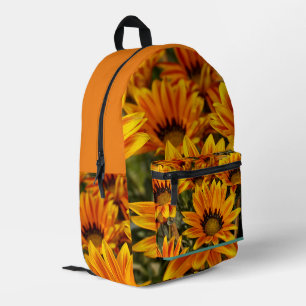 Zonnebloem Gele Bloem Plantenliefhebber  Bedrukte Rugzak