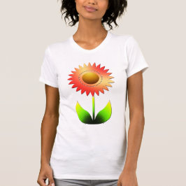 Zonnebloem, gestileerd t-shirt