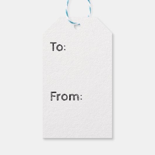 Zonnebloem Gift Labels Dove Floral Cadeaulabel (Achterkant)