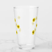 Zonnebloem Glass Flower Summer Sun Refreshing Glas (Links)