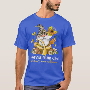 Zonnebloem Gnome One Fights Alone Childhood Cancer T-shirt