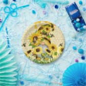 Zonnebloem Gnome Papieren Bordje (Feest)