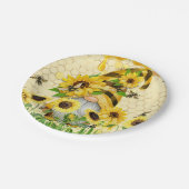 Zonnebloem Gnome Papieren Bordje (Gekanteld)