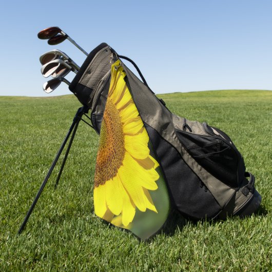 Zonnebloem Golfhanddoek (Groen)