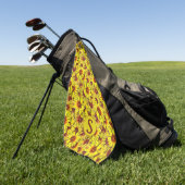 Zonnebloem Golfhanddoek (Groen)