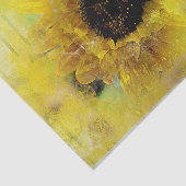 Zonnebloem Grunge | Floral Decoupage Ephemera Tissuepapier (Detail)