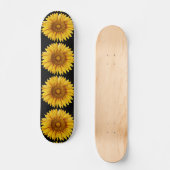 zonnebloem Happy Flower Skateboard (Voorkant)