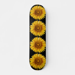  zonnebloem Happy Flower Skateboard