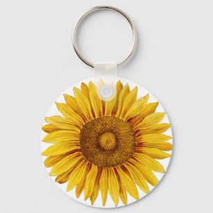  zonnebloem Happy Flower Sleutelhanger