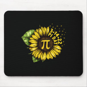Zonnebloem Happy Pi Day Shirt Mathematische Wiskun Muismat