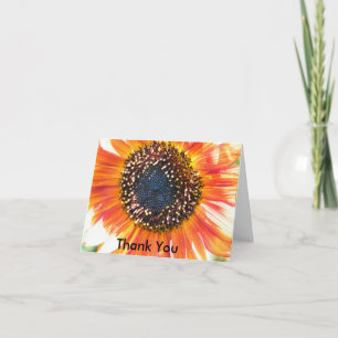 Zonnebloem "Hartelijk dank"-kaart Bedankkaart