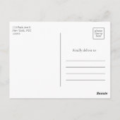 Zonnebloem Herfst Herfst Foto Huwelijk Save the Da Briefkaart (Achterkant)