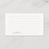 Zonnebloem Herfst Vrijgezellenfeest Datum Nacht Ka Informatiekaartje (Achterkant)