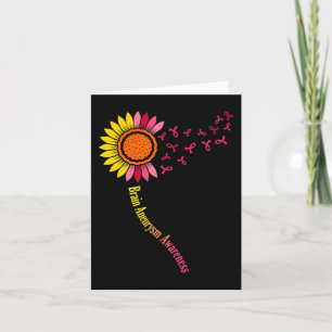 Zonnebloem Hersenaneurysma Awareness Maand Onderst Kaart