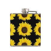 Zonnebloem Heupfles (Achterkant)