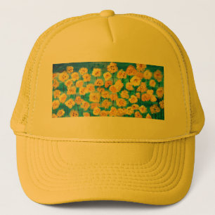 Zonnebloem Hoed Trucker Pet