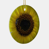 Zonnebloem hommel Bee 01 Ornament (Rechts)