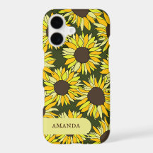 Zonnebloem hoofd zomer bloem Case-Mate iPhone hoes