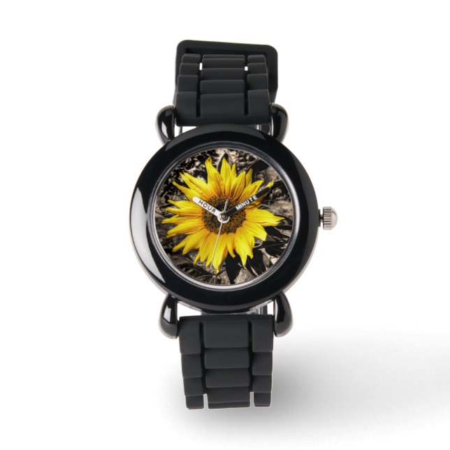 Zonnebloem Horloge (Voorkant)