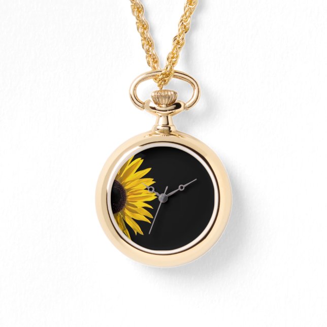 Zonnebloem Horloge (Voorkant)