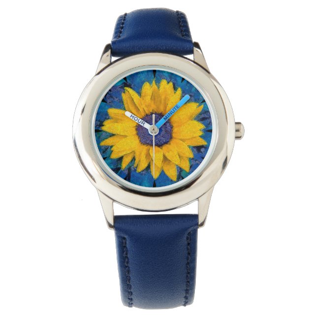 Zonnebloem Horloge (Voorkant)