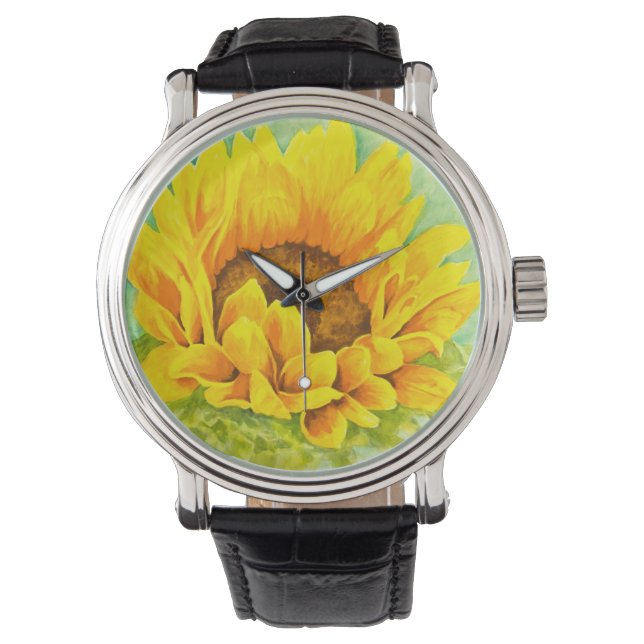 Zonnebloem Horloge (Voorkant)