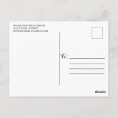 Zonnebloem Hout String Lights I do BBQ Verloving Briefkaart (Achterkant)