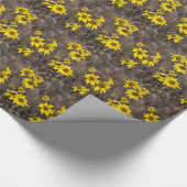 Zonnebloem in de Rocky Mountain Cadeaupapier (Hoek)