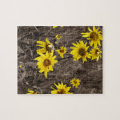 Zonnebloem in de Rocky Mountain Legpuzzel (Horizontaal)