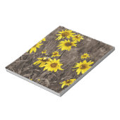 Zonnebloem in de Rocky Mountain Notitieblok (Gedraaid)