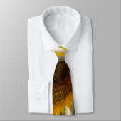 Zonnebloem in volbloei stropdas (Gebonden)