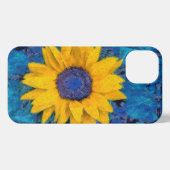 Zonnebloem iPhone Hoesje (Achterkant horizontaal)