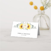 Zonnebloem Ivory Peony Floral Eucalyptus Weddensch (Achterkant)