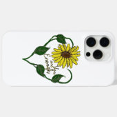 Zonnebloem Jij Bent Voldoende Case-Mate iPhone Case (Achterkant (horizontaal))