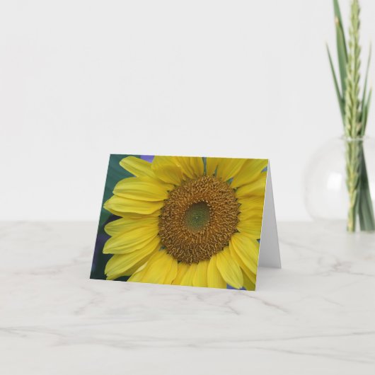 Zonnebloem Kaart (Voorkant)
