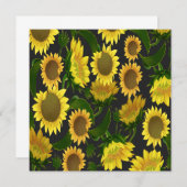 Zonnebloem Kaart (Voorkant / Achterkant)