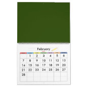 Zonnebloem Kalender (Feb 2027)